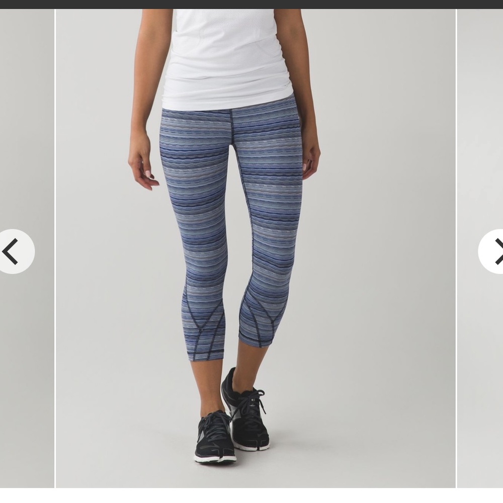 Lululemon Run: Inspire Crop II All Luxtreme size 4